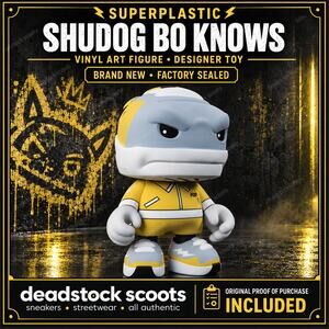 Superplastic SHUDOG BO KNOWS Vinyl Figure Art Toy Designer Collectible